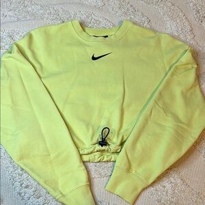 Nike cropped sweatshirt